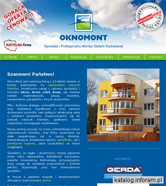 Okno-Mont serwis okien i drzwi Toruń