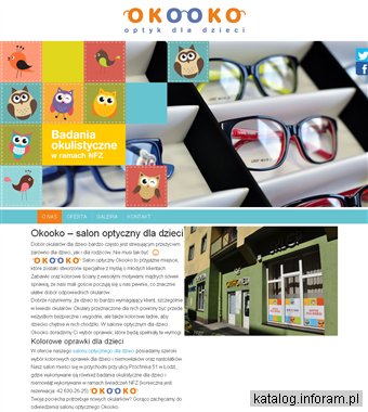 OKO OKO soczewki okularowe dla dzieci Łódź