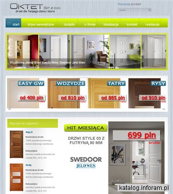 Drzwi wewnętrzne Warszawa - Oktet