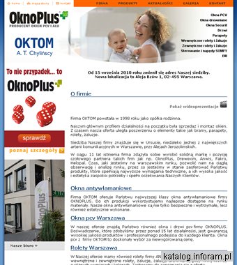 OKTOM - rolety Warszawa