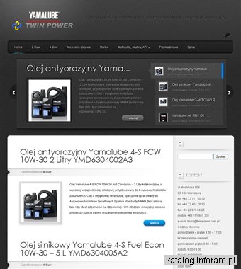 Oleje i filtry Yamalube - Twin Power