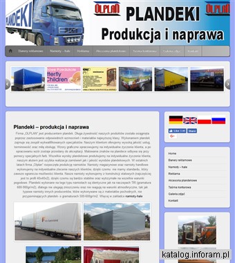 Olplan-plandeki, produkcja i naprawa