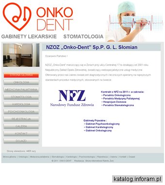 NZOZ ONKO-DENT Żory gabinety lekarskie, stomatologia