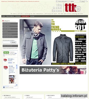 Hurtownia odzieży marki the trend house