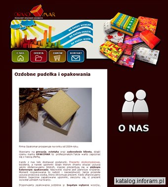 OPAKOMAR - pudełka ozdobne