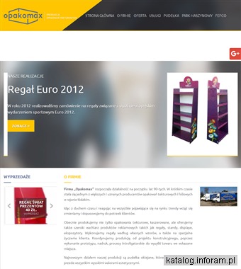 OPAKOMAX opakowania tekturowe Łódź