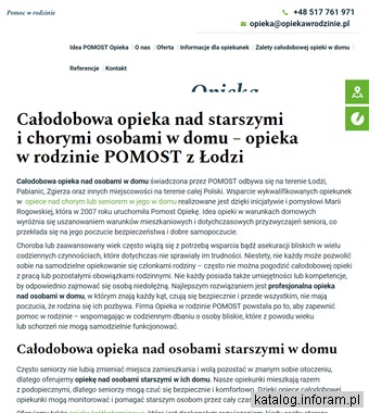 Całodobowa opieka - opiekawrodzinie.pl