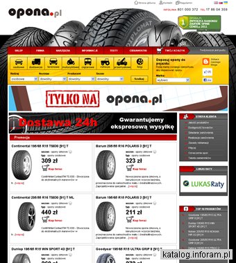 Opony do aut osobowych