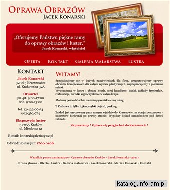 Lustra Kraków - Pracownia Jacka Konarskiego