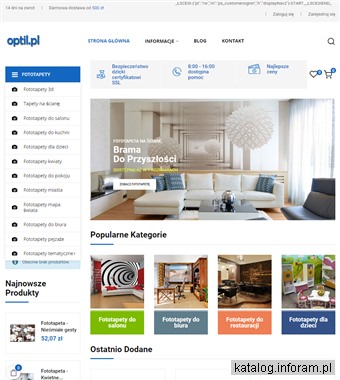 Optil.pl fototapety 3d na ścianę