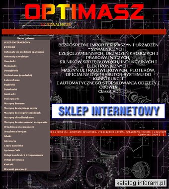 Optimasz - części zamienne do maszyn szwalniczych