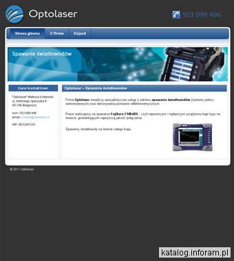 Optolaser - spawanie światłowodów