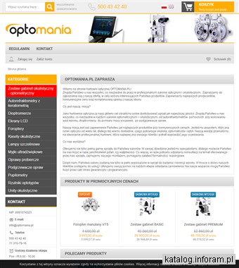 MK Optica - Sprzęt okulistyczny