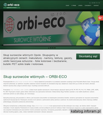 ORBI ECO recykling szkła