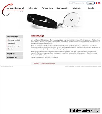 ORL Centrum - nowoczesna otorynolaryngologia