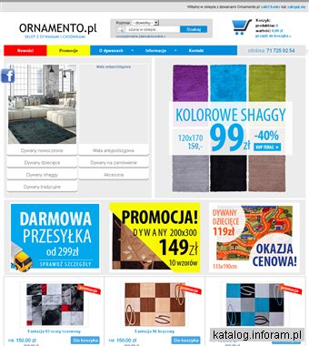 Ornamento dywany shaggy