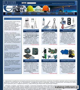 Rusztowania przejezdne - Orome