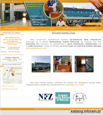 Sklep ortopedyczny Wrocław