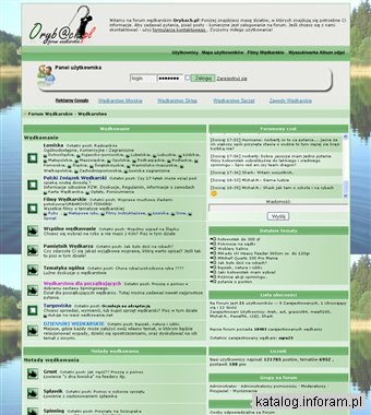 Forum wędkarskie - wędkarstwo