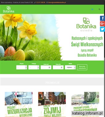 BOTANIKA Nowe mieszkania Kraków