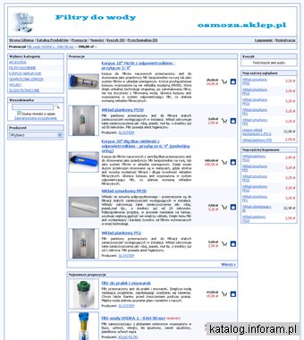 Filtry do wody