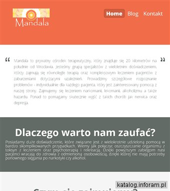 Ośrodek terapeutyczny Mandala