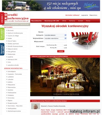 Ośrodki-Konferencyjne.pl - konferencje, sale konferencyjne, szkolenia, hotele, spa.