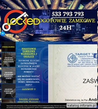 Pogotowie zamkowe Warszawa, mazowieckie