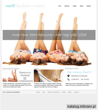 Ouch - depilacja woskiem