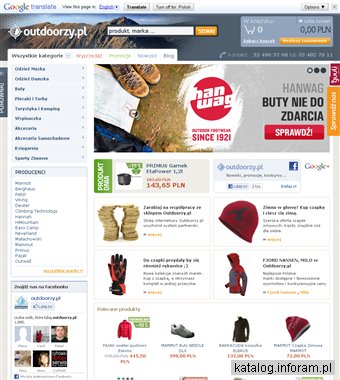 Sklep turystyczny - czapki zimowe i gogle narciarskie