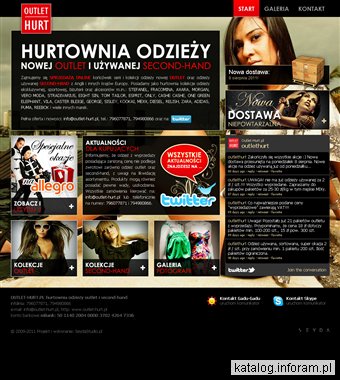 Hurtownia odzieży outlet, końcówki kolekcji