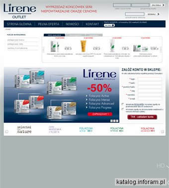 Lirene outlet internetowy