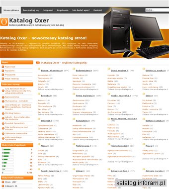Moderowany katalog Oxer