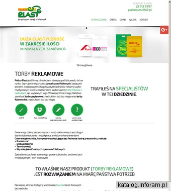 PALKO-PLAST torby foliowe z nadrukiem Warszawa