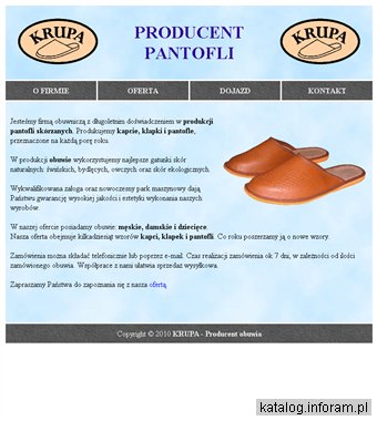 Pantofle - producent pantofli skórzanych