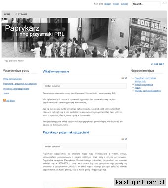 Wyroby spożywcze z dawnego PRL-u