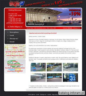 Parking Warszawa Okęcie Eurostyle