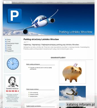 Parking przy lotnisku we Wrocławiu