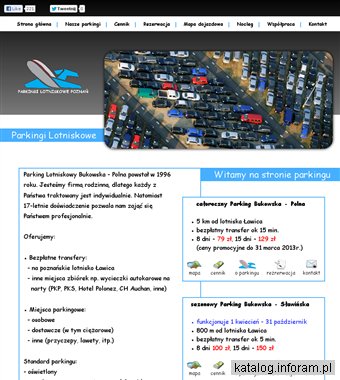 Parkingi lotniskowe Poznań