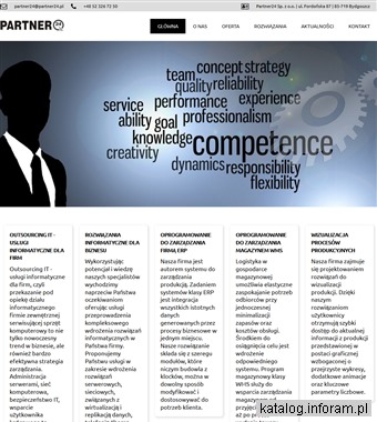 Partner24 - profesjonalne usługi informatyczne w zakresie obsługi informatycznej firm i instytucji.