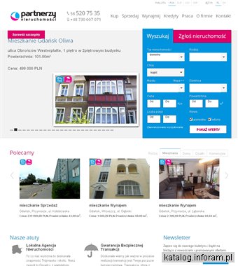 PARTNERZY Nieruchomości - biuro nieruchomości z Gdańska