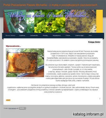 Portal Pszczelarski Pasieki Michałów