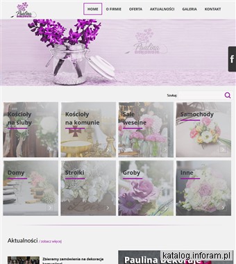 PAULINA DEKORUJE - wiązanki okolicznościowe