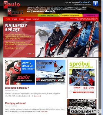 Wypożyczalnia nart Szklarska Poręba