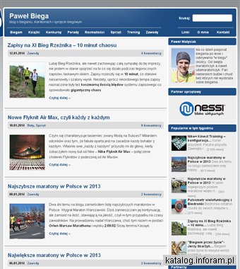Paweł Biega - blog o bieganiu, maratonach i sprzęcie biegowym