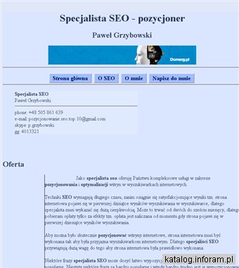 Specjalista SEO Warszawa pozycjoner