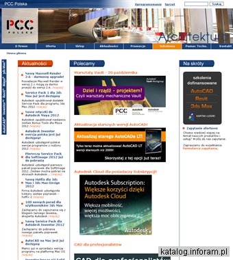 Oprogramowanie Autocad i Autodesk Inventor