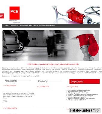 PCE POLSKA rozdzielnice wyposażone producent