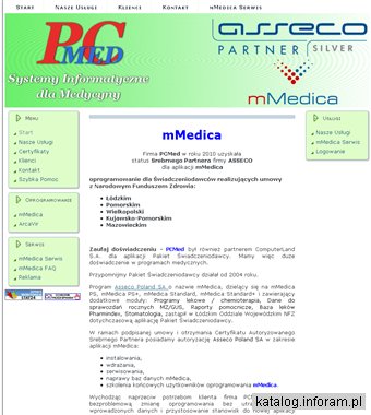 PCMed - Autoryzowany Partner ASSECO dla systemu mMedica
