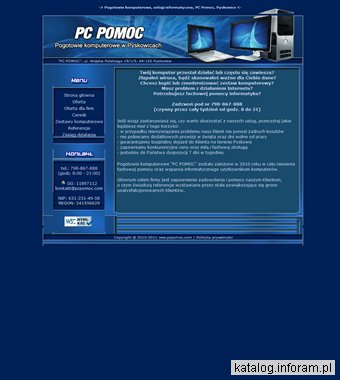 Pc Pomoc - pogotowie komputerowe, usługi informatyczne